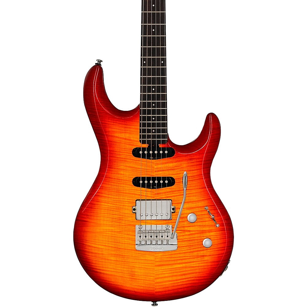 Sterling by Music Man Luke HSS Electric Guitar - Heritage Cherry Burst