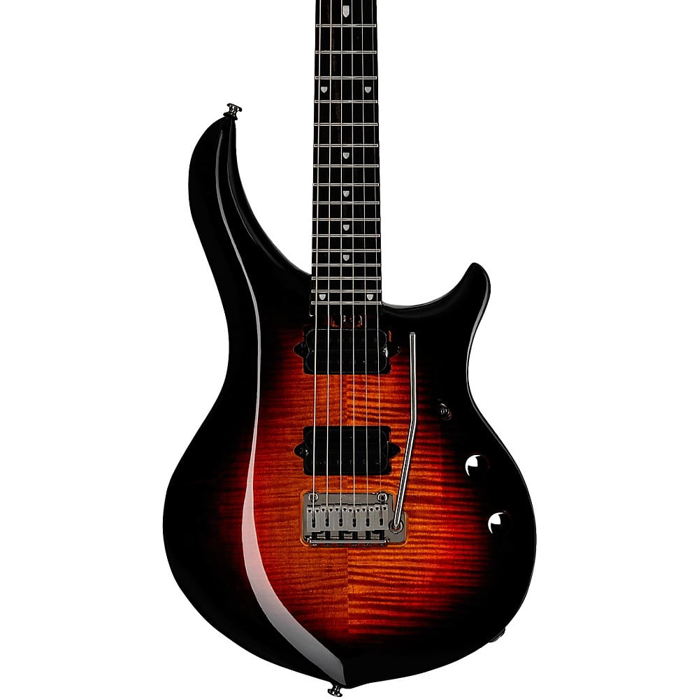 Sterling by Music Man MAJ200 Majesty DiMarzio John Petrucci Signature Electric Guitar - Tiger Eye