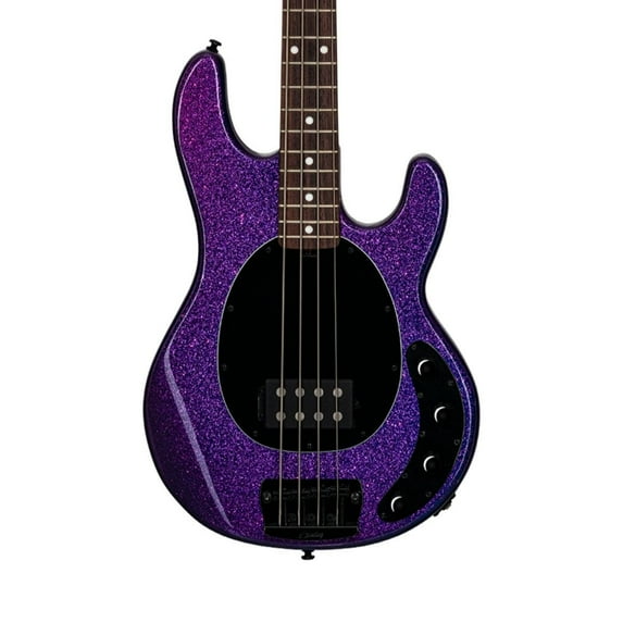 Sterling by Music Man StingRay RAY34 Sparkle Bass Guitar - Purple Sparkle