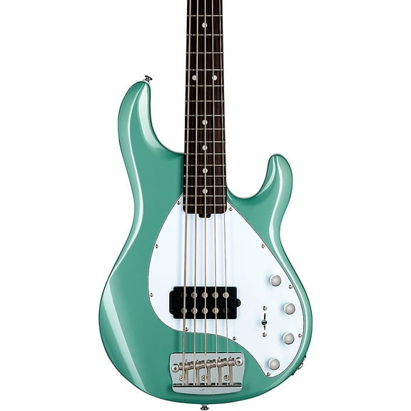 Sterling by Music Man StingRay 5 RAY35 Bass Guitar - Dorado Green