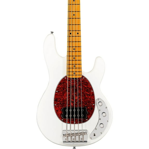 Sterling by Music Man StingRay Classic 5 RAY25CA Bass Guitar - Olympic White