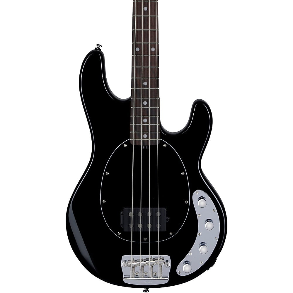 StingRay RAY34 Black 4-String Electric Bass Guitar