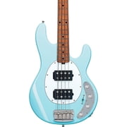 Sterling by Music Man StingRay RAY34 HH Bass Guitar - Daphne Blue
