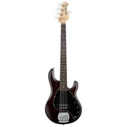 Sterling by Music Man StingRay RAY5 5-String Electric Bass Guitar - Satin Walnut