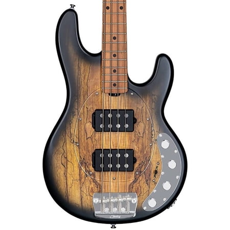 Sterling by Music Man StingRay Ray34HH Bass (Natural Burl Satin)
