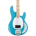 thumbnail image 1 of Sterling by Music Man S.U.B. StingRay RAY4 Maple Fingerboard Electric Bass Guitar - Chopper Blue White Pickguard, 1 of 1