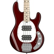 Sterling by Music Man StingRay Ray4HH Maple Fingerboard Electric Bass Candy Apple Red