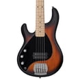 thumbnail image 1 of Sterling by Music Man StingRay Ray5LH Maple Fingerboard Left-Handed 5-String Electric Bass Vintage Sunburst, 1 of 2