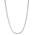 thumbnail image 1 of Sterling silver Men's 22" snake chain necklace, 1 of 1