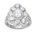 thumbnail image 1 of Sterling silver cz ring, 1 of 2