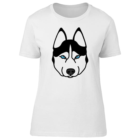 Stern Husky Muzzle T-Shirt Men -Image by Shutterstock, Male Small