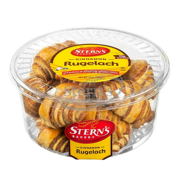 Stern's Bakery Vanilla Rugelach Kashcus & Quality Since 1955 12 Oz.