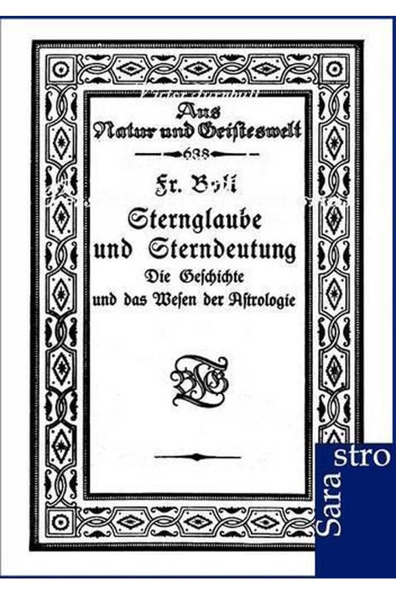 Sternglaube Und Sterndeutung