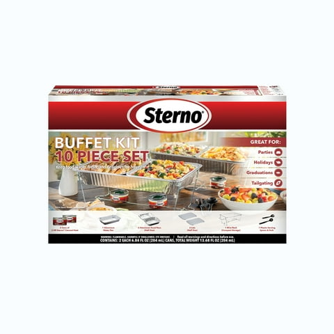 Sterno 10pc Buffet Kit - Full Size