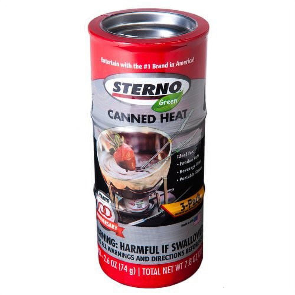 Sterno 2.6 oz Entertainment Cooking Fuel Cans, 3Pack