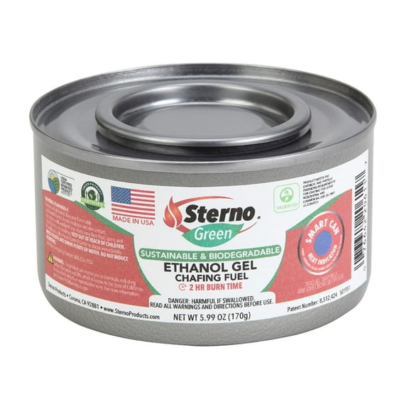 Sterno 20612 Ethanol Gel Chafing Dish Fuel w\\/ 2 Hour Burn Capacity-Case of 72