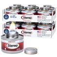 thumbnail image 1 of Sterno Fuel Cans - 6-Hour Burn, (12-Pack) Chafing Dish Fuel Can Burners for Food Warmer, Resealable Twist Chafer Fuel Canned Heat, Handy Wick, 1 of 8
