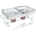 thumbnail image 1 of Sterno 8-Piece Camping Cookware Set, Includes 3 Foil Pans, 2 Canned Heating Fuel, 1 Rack, 2 Tools, 1 of 6