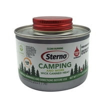 Sterno Camp Wick Fuel Cans - 6-Hour Burn Time, Chafing Dish Fuel Can Burners for Food Warmer, Resealable Twist Chafer Fuel Canned Heat, 7.1fl oz