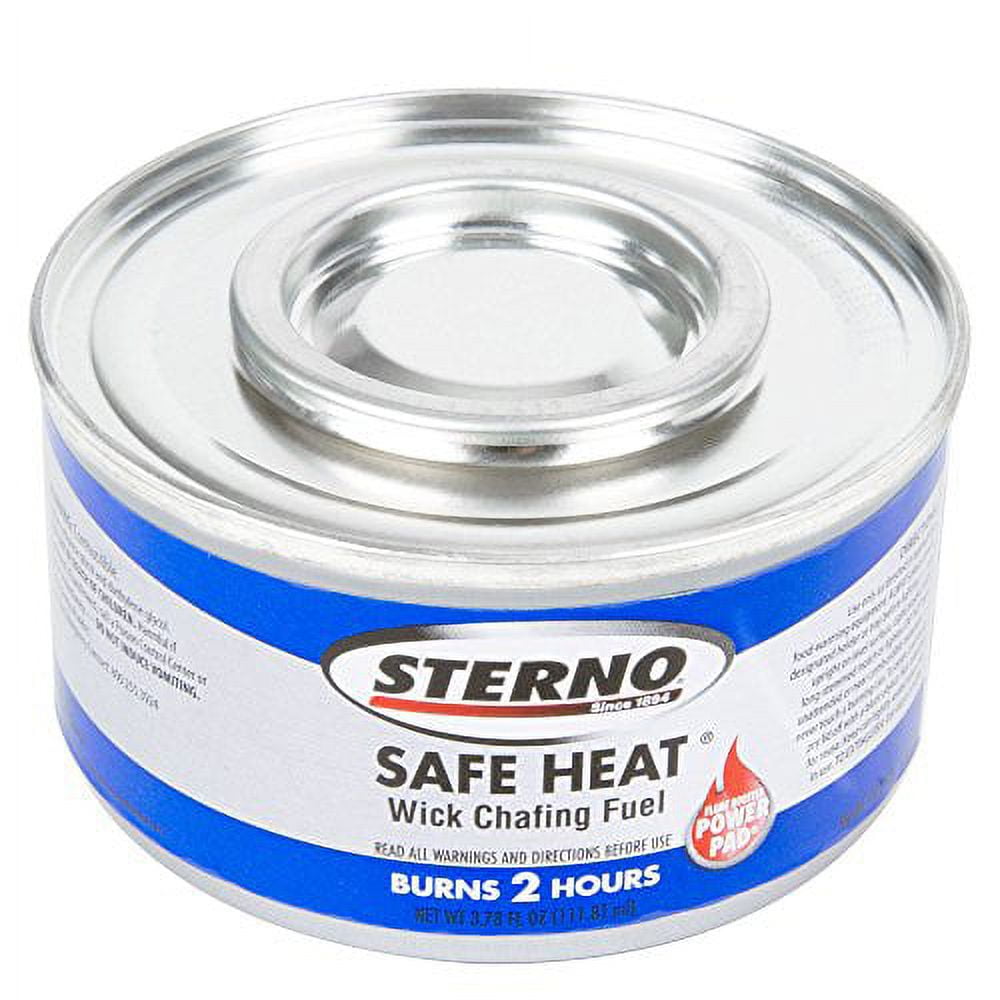 Sterno Chafing Dish Fuel 2 Hour HeatIt with dishing spoons (18
