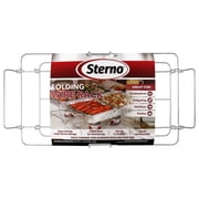 Sterno Folding Wire Chafing Rack, Standard Size, Silver