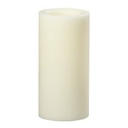 Sterno Home Premier All-Weather Wax Flameless LED Candle with Dusk-to-Dawn Sensor, 4.0 x 8.0, Cream