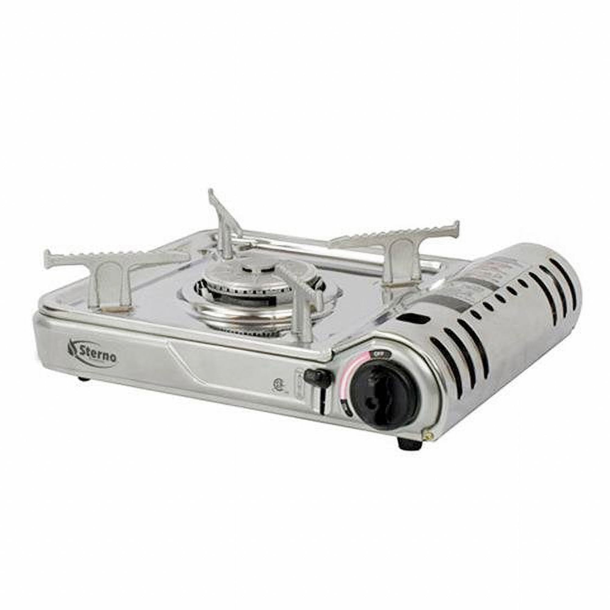 Sterno Portable Butane Stove, 7,000 BTU with Travel Case, Compact Design