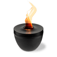 thumbnail image 1 of Sterno Tabletop Fire Pit Small Smokeless Mini Fireplace for Indoor Outdoor Patio & Balcony Decor, Tabletop Fireplace 6.5" x 5" - Onyx, 1 of 9