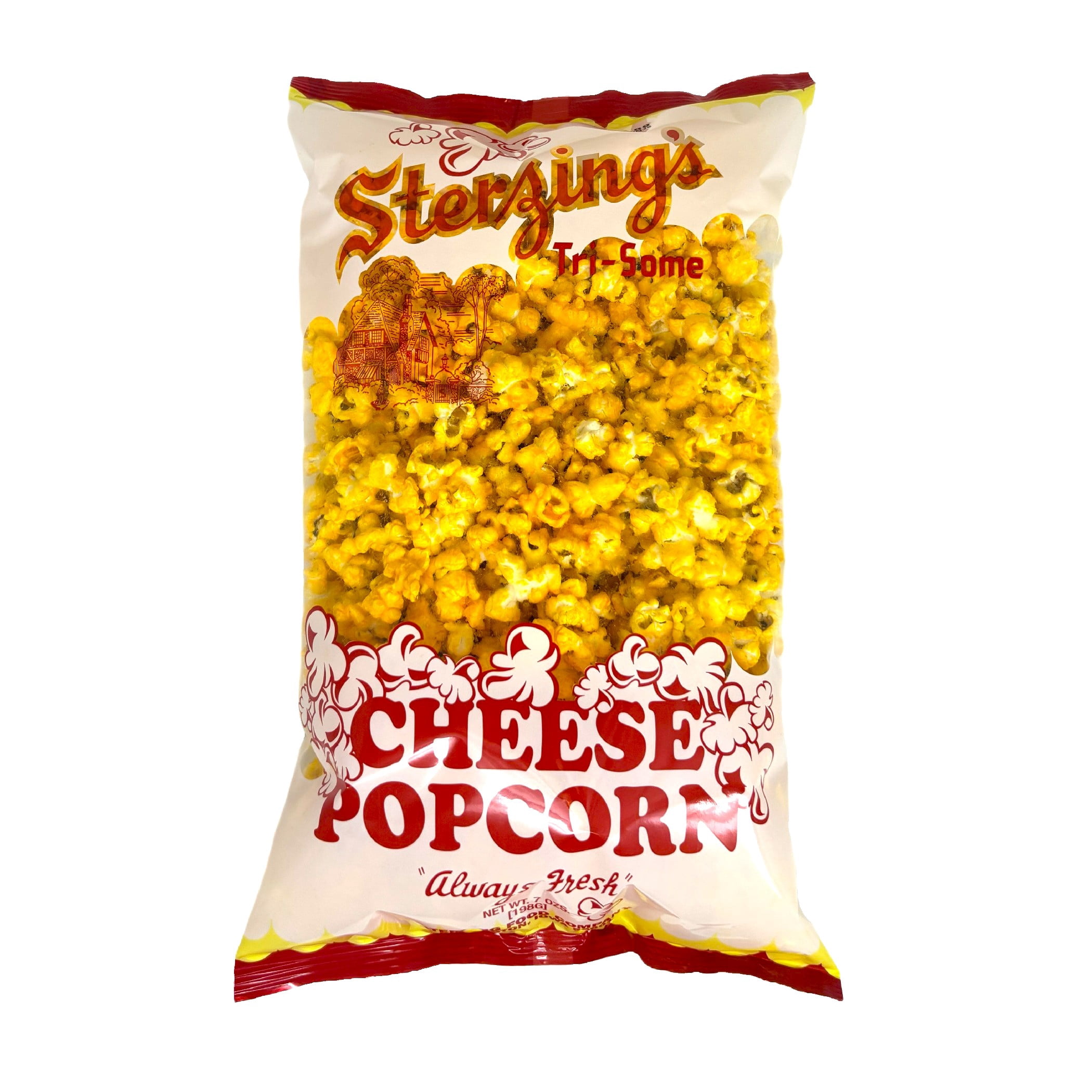 Sterzing's Cheddar Cheese Popcorn, 7 oz Bag - Gluten Free