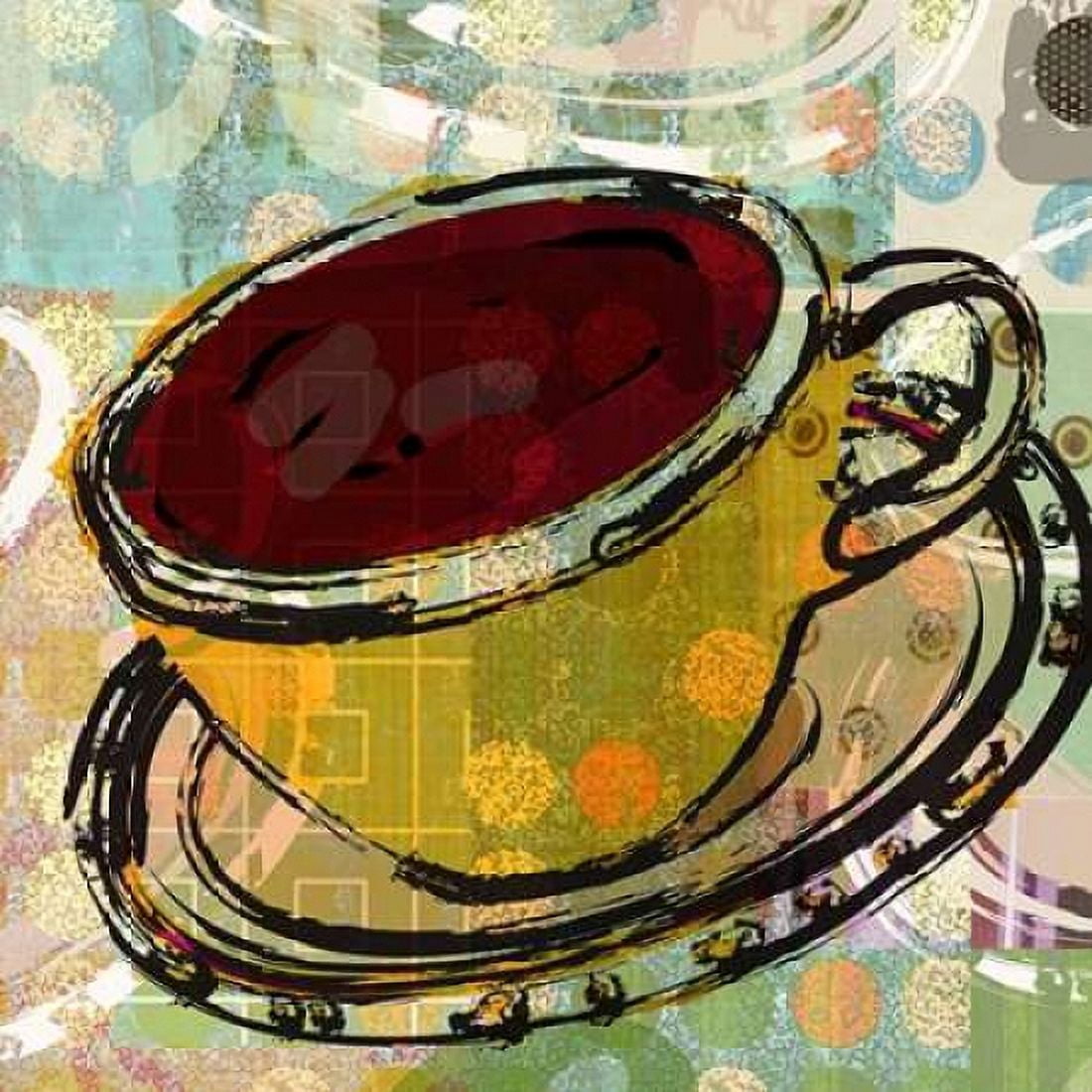 Stetched Coffee Canvas Art - Walter Robertson (24 x 24)