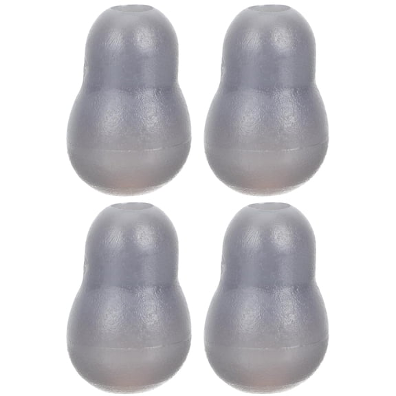 Stethoscope Ear Tips Replacement 2 Pairs Grey PVC Soft Earbuds Noise Reduction for Nurses Doctors