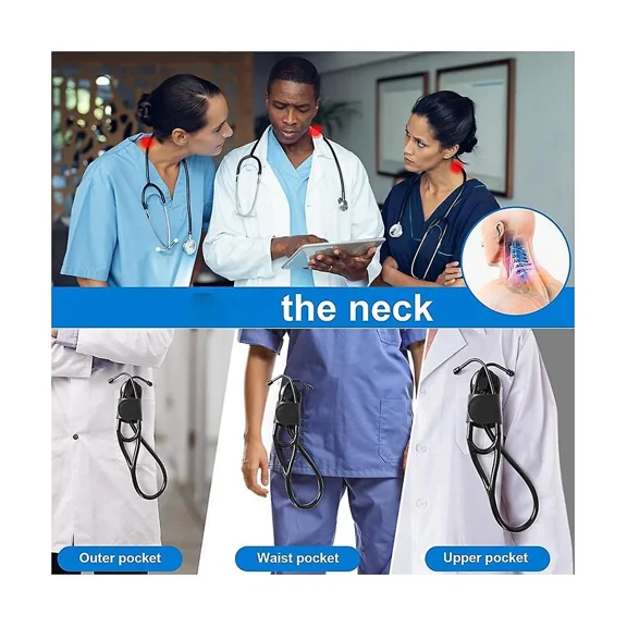 Stethoscope Holder-stethoscope Clip Hip Holder With Leather Stethoscope Holster For and Most Stethosc