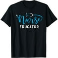 thumbnail image 1 of Stethoscope Nurse Educator T-Shirt, 1 of 4