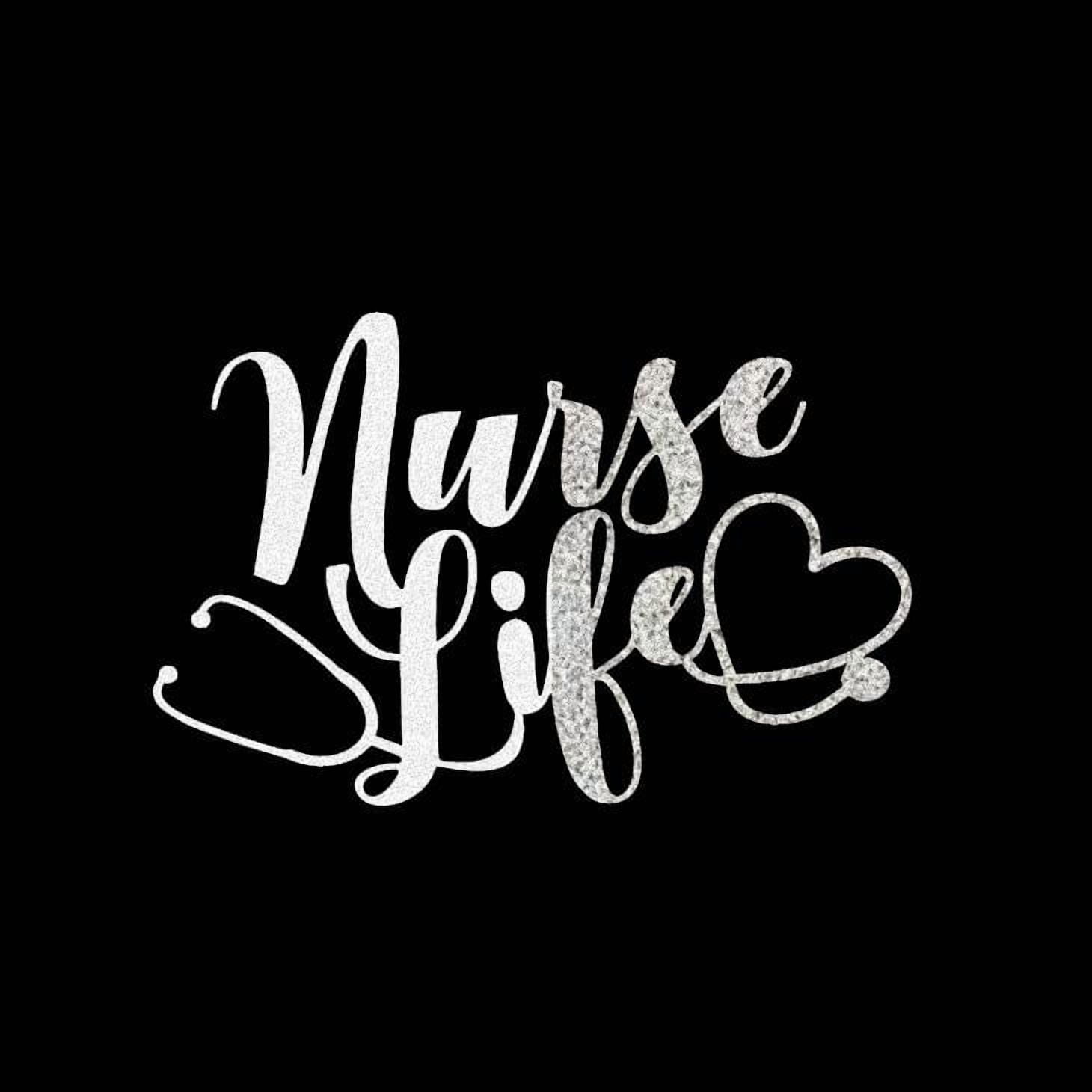 Proud Nurse's DAD Paramedics Vinyl Decal – Car, Laptop, Wall Sticker, 8.5 Inch, Waterproof & UV Resistant
