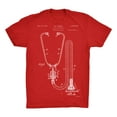 thumbnail image 1 of Stethoscope Patent 100% Cotton Premium T-Shirt, 1 of 1