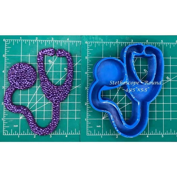 Stethoscope Silicone Freshie Mold