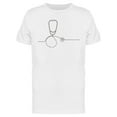 thumbnail image 1 of Stethoscope T-Shirt Men -Image by Shutterstock, Male Small, 1 of 2
