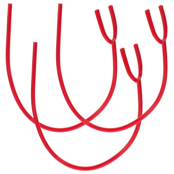 3pcs Stethoscope Flexible Tubes Stethoscope Extension Tube Stethoscope Replacement Tubing