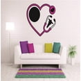 thumbnail image 1 of Stethoscope heart Design Peel & Stick Sticker Vinyl Wall Decal 30x25 Inches, 1 of 1