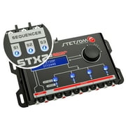 Stetsom STX2448 DSP 4 Channel 12-Band Home Stereo Equalizer with Accessories Included