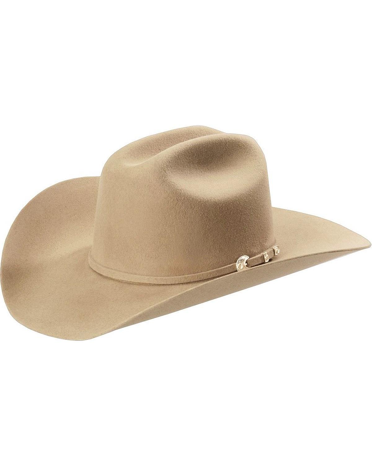 Stetson 4X Corral Silversand Buffalo Felt Cowboy Western Hat - Size 7 1/8 - image 1 of 3