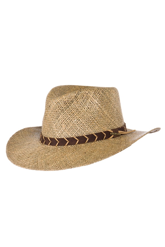 Alder Seagrass Straw Outdoor Western Hat - Extra Large
