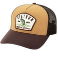 thumbnail image 1 of Stetson American Outdoors Fishing Patch Adjustable Snapback Trucker Cap Hat, 1 of 3