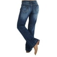 thumbnail image 1 of Stetson Apparel Womens 214 Fit Trouser w/Pieced Back Pocket 14 R Blue, 1 of 3