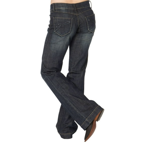 Stetson Apparel Womens Ladies Stetson 214 Fit Trouser 6 Blue