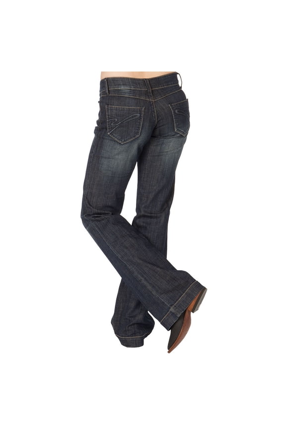 Apparel Womens Ladies Stetson 214 Fit Trouser 6 Blue