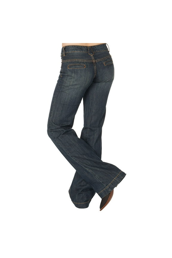 Apparel Womens Stetson Denim Trouser (Long) 14 x 36L Blue