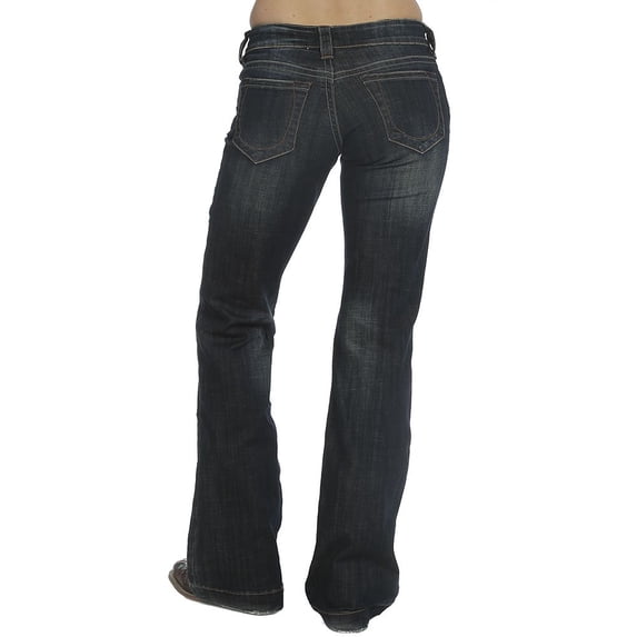 Stetson Apparel Womens Stetson Trouser Jean w/Basic Pocket 4 L Denim