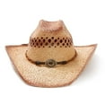 thumbnail image 1 of Stetson Big River Straw Raffia Hat, 1 of 5