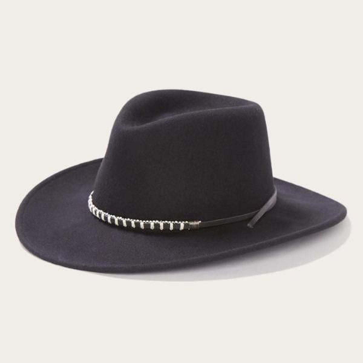 Stetson Black Foot Outdoor Felt Hat - Walmart.com
